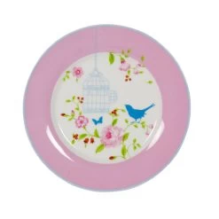 Maxwell & Williams Aviary Pink Side Plate - 7.75" - 4 Pack