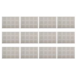 Maxwell & Williams Squares Placemat - Taupe - Pack Of 12