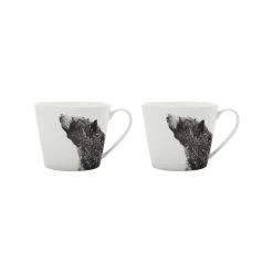 Maxwell & Williams Mug - Asiatic Black Bear - Pack Of 2