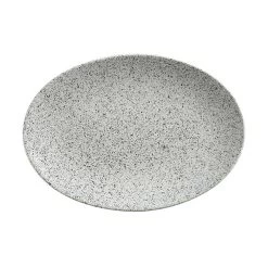 Maxwell & Williams Speckle Oval Plate Large, 4 Pack