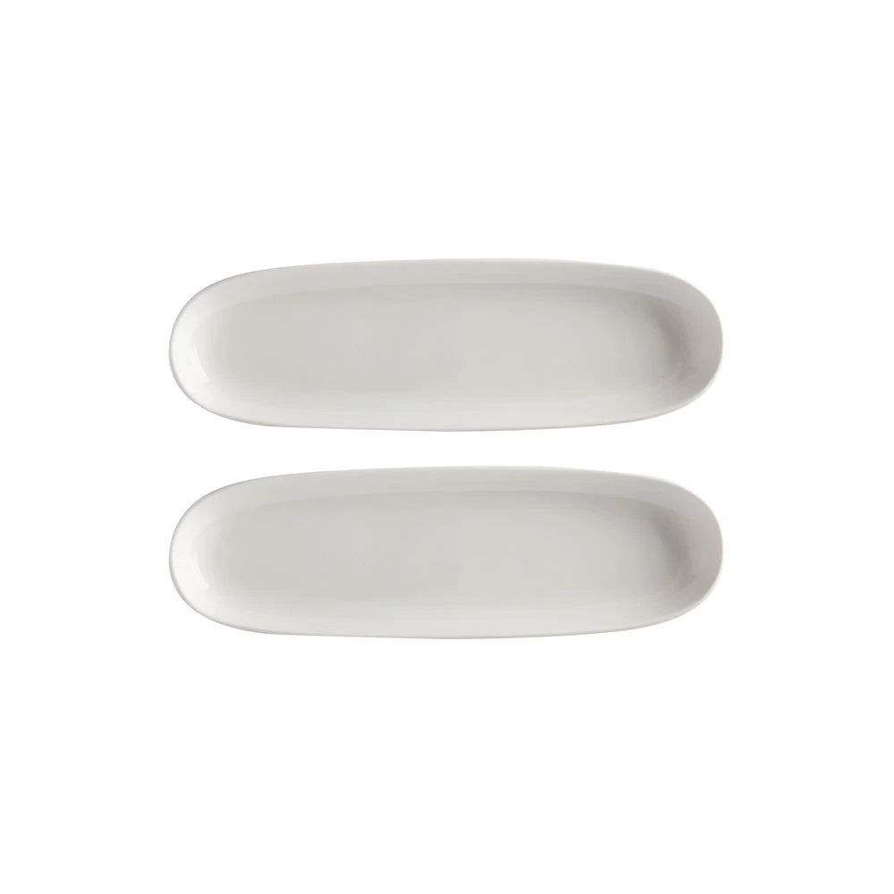 Maxwell & Williams Oblong Platter - 40 Cm L X 12.5 Cm W - Pack Of 2 3 Maxwell & Williams Oblong Platter - 40 Cm L X 12.5 Cm W - Pack Of 2
