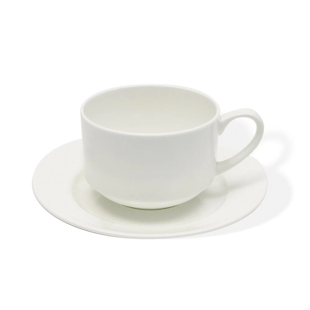 Maxwell & Williams Cashmere Stackable Cup&Saucer, 6 Pack 3 Maxwell & Williams Cashmere Stackable Cup&Saucer, 6 Pack