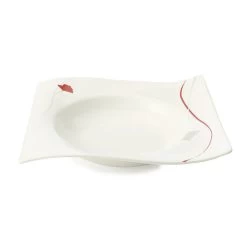 Maxwell & Williams Passion Square Soup Plate - 8.75" - 8 Pack