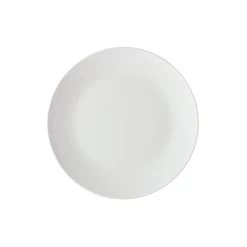 Maxwell & Williams Basic White Coupe Entree Plate - 9" - White - 8 Pack