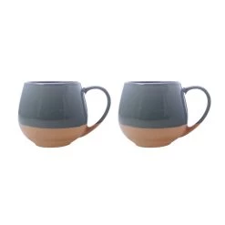 Maxwell & Williams Eclipse Mug - Grey - 450 Ml - Pack Of 2