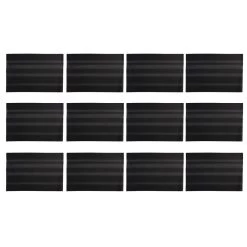 Maxwell & Williams Loom Placemat - Black - Pack Of 12