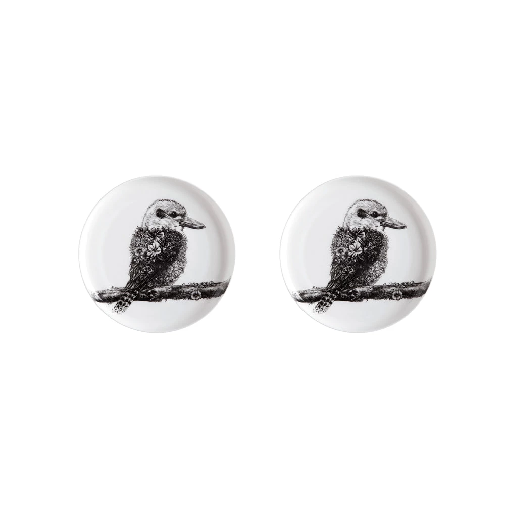 Maxwell & Williams Plate - Kookaburra - 20 Cm - Pack Of 2 3 Maxwell & Williams Plate - Kookaburra - 20 Cm - Pack Of 2