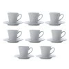Maxwell & Williams Cirque Demi Tasse Cup & Saucer - White - 8 Pack -Home tableware discount store 82ffd993415bf2de1bc7718e9978468a927ab012 square3020042 1