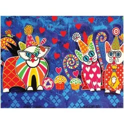 Maxwell & Williams Love Hearts Tea Towel Cup Cakes