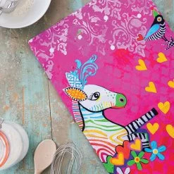 Maxwell & Williams Love Hearts Tea Towel Zig Zag Zeb -Home tableware discount store 83668093 3