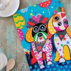 Maxwell & Williams Love Hearts Tea Towel Oodles Of Love -Home tableware discount store 83669661 3