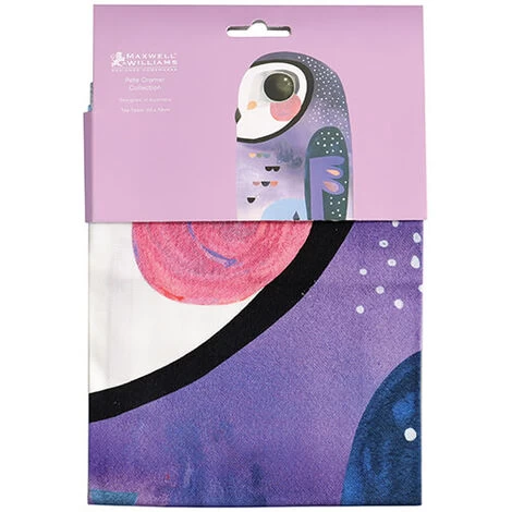 Maxwell & Williams Pete Cromer Tea Towel Owl 4 Maxwell & Williams Pete Cromer Tea Towel Owl - Image 2