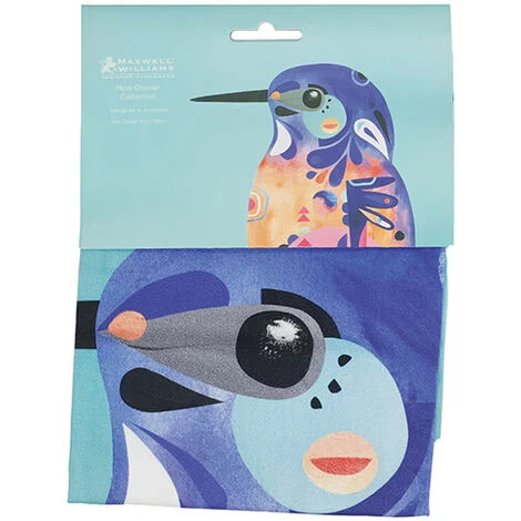 Maxwell & Williams Pete Cromer Tea Towel Kingfisher 4 Maxwell & Williams Pete Cromer Tea Towel Kingfisher - Image 2