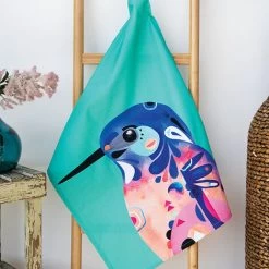 Maxwell & Williams Pete Cromer Tea Towel Kingfisher 9 Maxwell & Williams Pete Cromer Tea Towel Kingfisher -Home tableware discount store 87185073 4