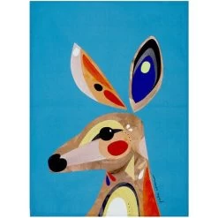 Maxwell & Williams Pete Cromer Tea Towel Kangaroo