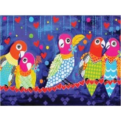 Maxwell & Williams Love Hearts Tea Towel Love Birds
