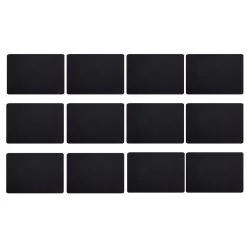 Maxwell & Williams Leather Placemat - Black - Pack Of 12