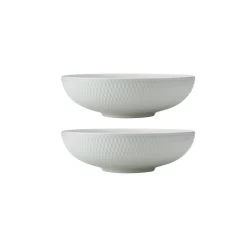 Maxwell & Williams Diamonds Bowl - 25 Cm - Pack Of 2