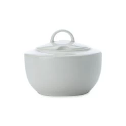 Maxwell & Williams Cashmere Classic Coupe Covered Sugar, 4 Pack