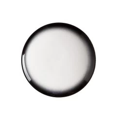 Maxwell & Williams Granite Coupe Plate - 6" - Black - 8 Pack