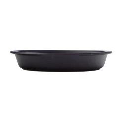 Maxwell & Williams Caviar Oval Baker - 13.75" X7.5" - Black