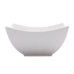 Maxwell & Williams Diamonds Square Bowl - 9.5" - White