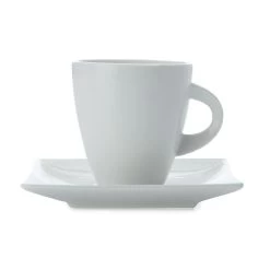 Maxwell & Williams East Meets West Teacup & Saucer, 4 Pack