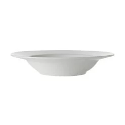 Maxwell & Williams Basic White Rim Soup Bowl, 4 Pack
