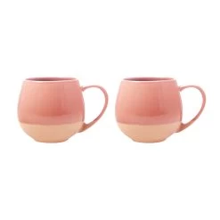 Maxwell & Williams Eclipse Mug - Rust - 450 Ml - Pack Of 2