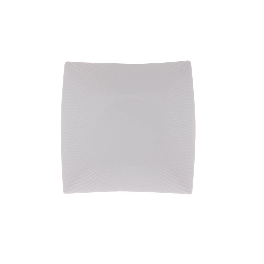 Maxwell & Williams Diamonds Square Plate - 5" - White - 12 Pack 3 Maxwell & Williams Diamonds Square Plate - 5" - White - 12 Pack