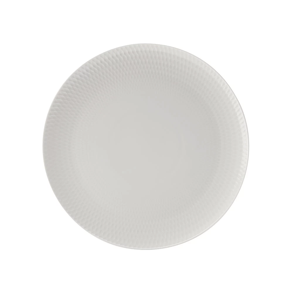 Maxwell & Williams Diamonds Round Platter - 14.25" - White 3 Maxwell & Williams Diamonds Round Platter - 14.25" - White