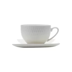 Maxwell & Williams Diamond Porcelain Demi-Teacup And Saucer