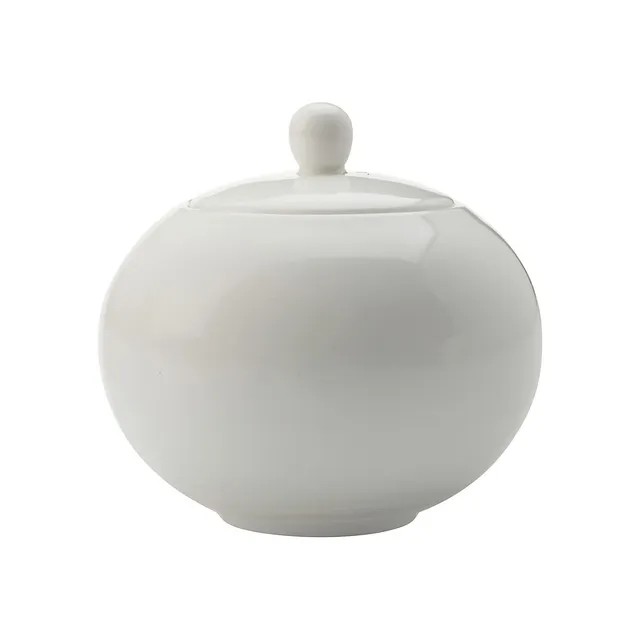 Maxwell & Williams White Basics Covered Sugar Bowl 3 Maxwell & Williams White Basics Covered Sugar Bowl