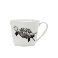 Maxwell & Williams Marini Ferlazzo Green Sea Turtle Bone China Mug
