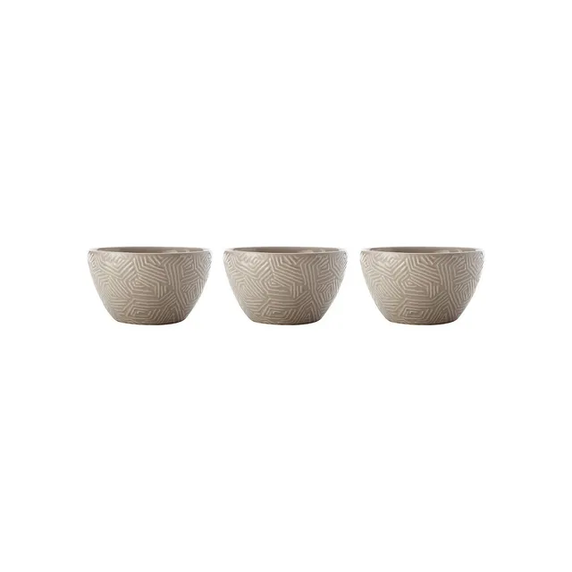 Maxwell & Williams Dune 3-Piece Textured Bowl Set 4 Maxwell & Williams Dune 3-Piece Textured Bowl Set - Image 2