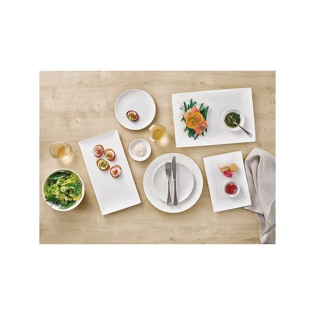 Maxwell & Williams Diamonds Textured Porcelain Platter 4 Maxwell & Williams Diamonds Textured Porcelain Platter - Image 2