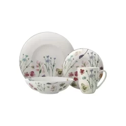 Maxwell & Williams Wildwood 16-Piece Coupe Dinner Set