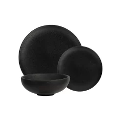 Maxwell & Williams Caviar 12-Piece Porcelain Dinner Set