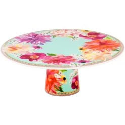 Maxwell & Williams Teas & Cs Dahlia Daze Footed Cake Stand-Sky