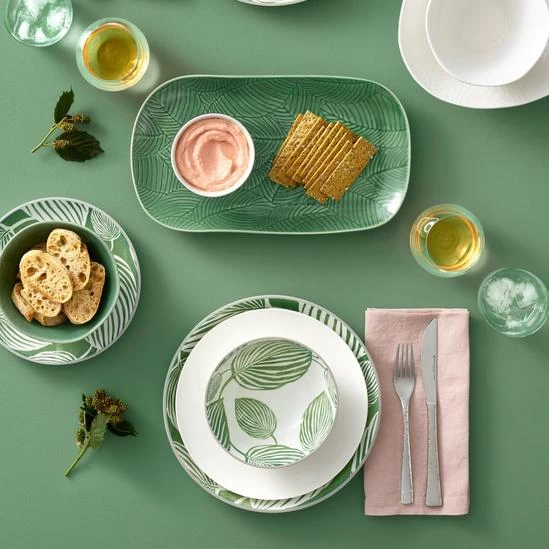 Maxwell & Williams Panama 34cm Oblong Kiwi Platter 4 Maxwell & Williams Panama 34cm Oblong Kiwi Platter - Image 2