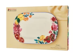 Maxwell & Williams Capri Deep Oblong Platter, 38x25cm -Home tableware discount store maxwell williams maxwell williams capri deep oblon 2