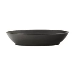 Maxwell & Williams Caviar Black Oval Bowl 20cm