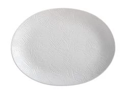 Maxwell & Williams "Dune" Oval Platter 36x27cm White