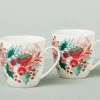 Maxwell & Williams Porcelain "Merry Berry", Set Of 2 -Home tableware discount store maxwell williams maxwell williams porcelain merry