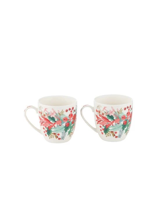 Maxwell & Williams Porcelain "Merry Berry", Set Of 2 5 Maxwell & Williams Porcelain "Merry Berry", Set Of 2 - Image 3