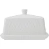 Maxwell & Williams White Basics Diamonds Butter Dish -Home tableware discount store maxwell williams maxwell williams white basics dia 2