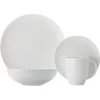 Maxwell & Williams White Basics Diamonds Coupe Dinner Set, 16pc -Home tableware discount store tmpdv0032