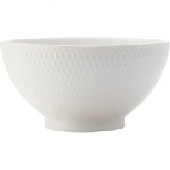 Maxwell & Williams White Basics Diamonds Rice Bowl, 10cm