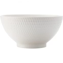 Maxwell & Williams White Basics Diamonds Coupe Bowl, 20cm